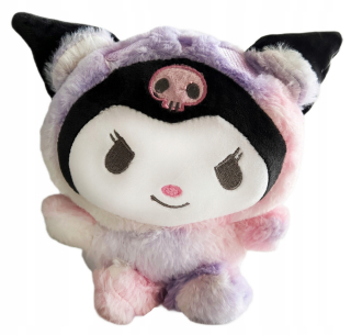 KUROMI PLYŠOVÝ MASKOT CREWMATE SANRIO PLYŠOVÝ HRAČKA 23 cm